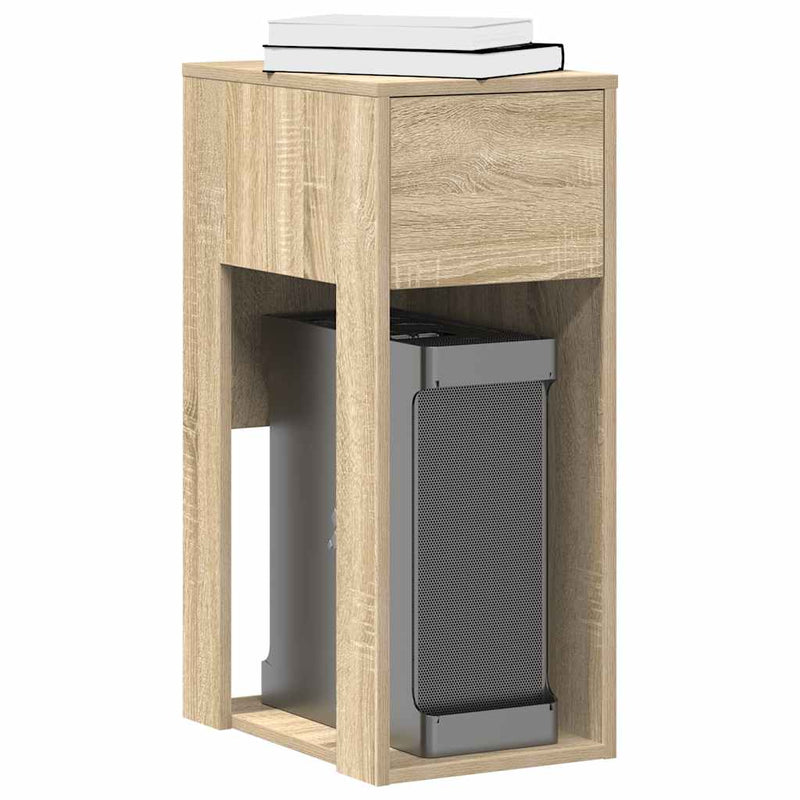 Computertorenstandaard Met Lade 30X44X74 Cm Kleur