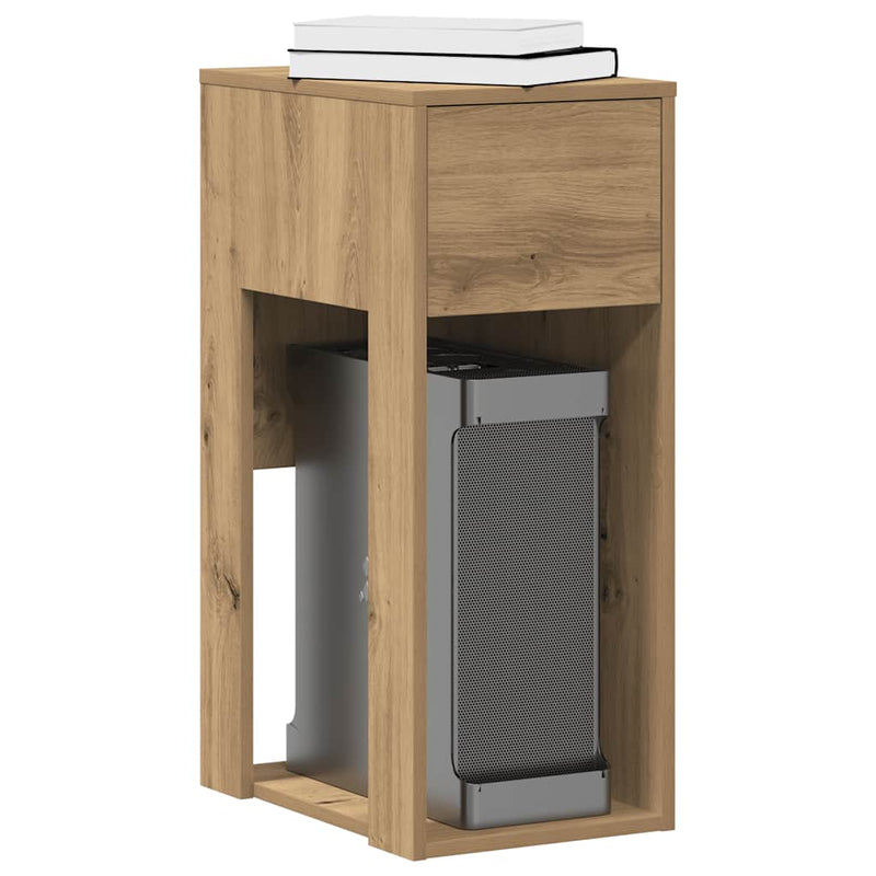 Computertorenstandaard Met Lade 30X44X74 Cm Kleur