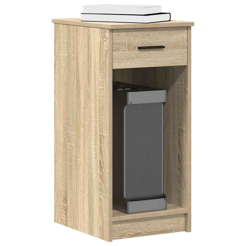 Computertorenstandaard Met Lade 35X45X77 Cm