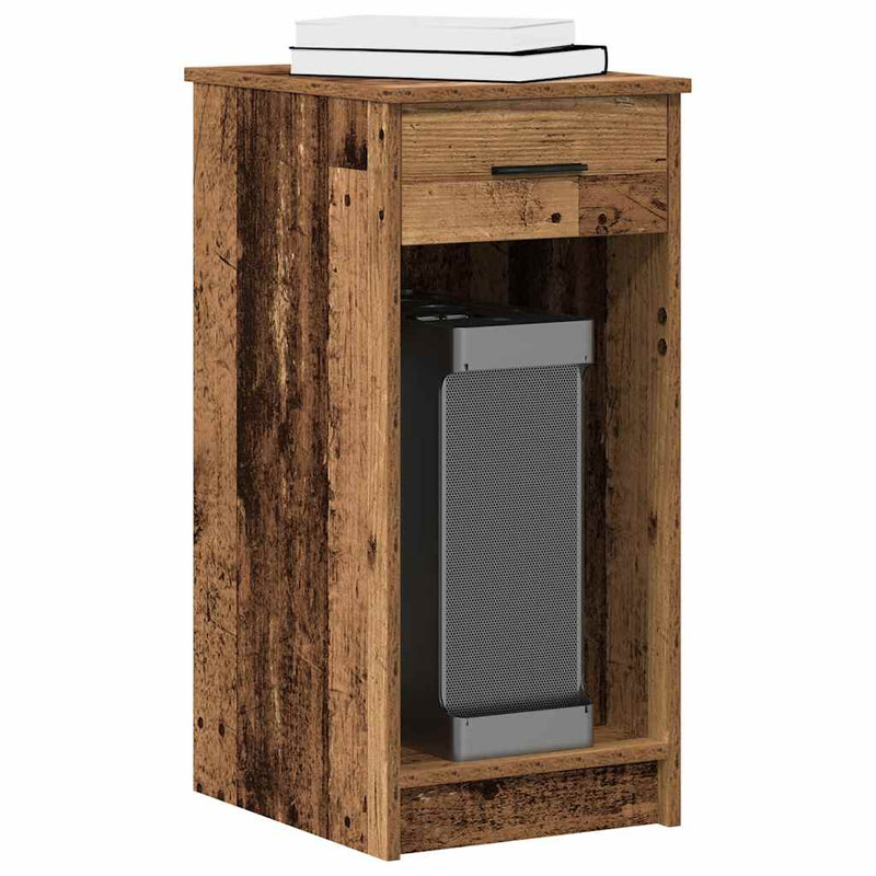 Computertorenstandaard Met Lade 35X45X77 Cm