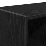 Schoenenrek Stapelbaar 89,5X30X40 Cm Eikenkleurig