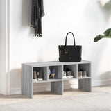 Schoenenrek Stapelbaar 89,5X30X40 Cm Eikenkleurig