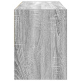 Schoenenrek Stapelbaar 89,5X30X40 Cm Eikenkleurig