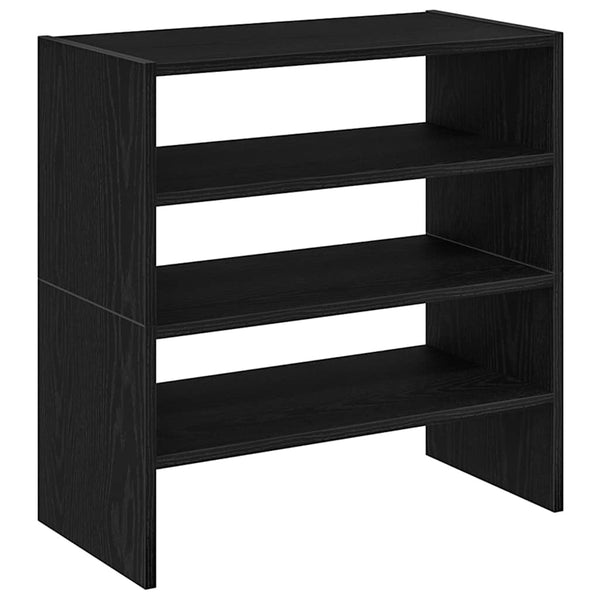 Schoenenrekken Stapelbaar 60X30X30,5 Cm Eikenkleurig