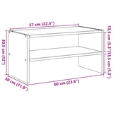 Schoenenrek Stapelbaar 60X30X30,5 Cm