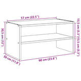 Schoenenrek Stapelbaar 60X30X30,5 Cm Kleurig