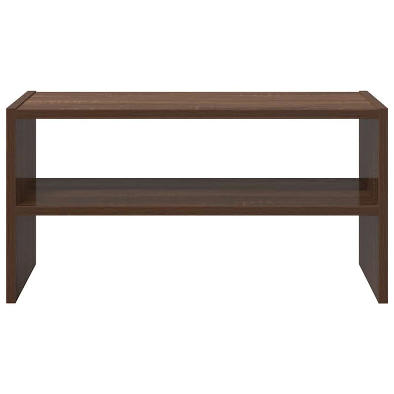 Schoenenrek Stapelbaar 60X30X30,5 Cm Bruin Eikenkleur