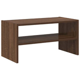 Schoenenrek Stapelbaar 60X30X30,5 Cm Bruin Eikenkleur