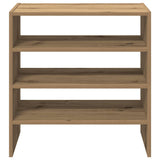 Schoenenrekken Stapelbaar 60X30X30,5 Cm Artisanaal Eiken