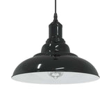 Hanglamp In Hoogte Verstelbaar E27 Ø31 Cm Metaal Glanzend Wit