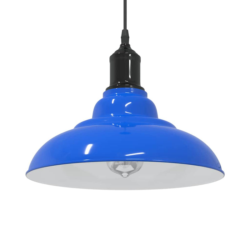 Hanglamp In Hoogte Verstelbaar E27 Ø31 Cm Metaal Glanzend Wit
