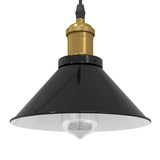 Hanglamp In Hoogte Verstelbaar E27 Ø22 Cm Metaal Glanzend Geel
