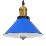 Hanglamp In Hoogte Verstelbaar E27 Ø22 Cm Metaal Glanzend Geel