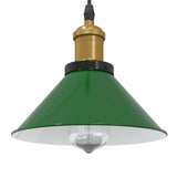 Hanglamp In Hoogte Verstelbaar E27 Ø22 Cm Metaal Glanzend Geel