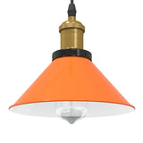 Hanglamp In Hoogte Verstelbaar E27 Ø22 Cm Metaal Glanzend Geel