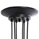 Hanglamp E27 Metaal Zwart