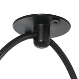 Hanglamp E27 Metaal Zwart