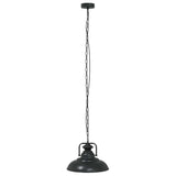 Hanglamp E27 Ø 31 Cm Ijzer Zwart