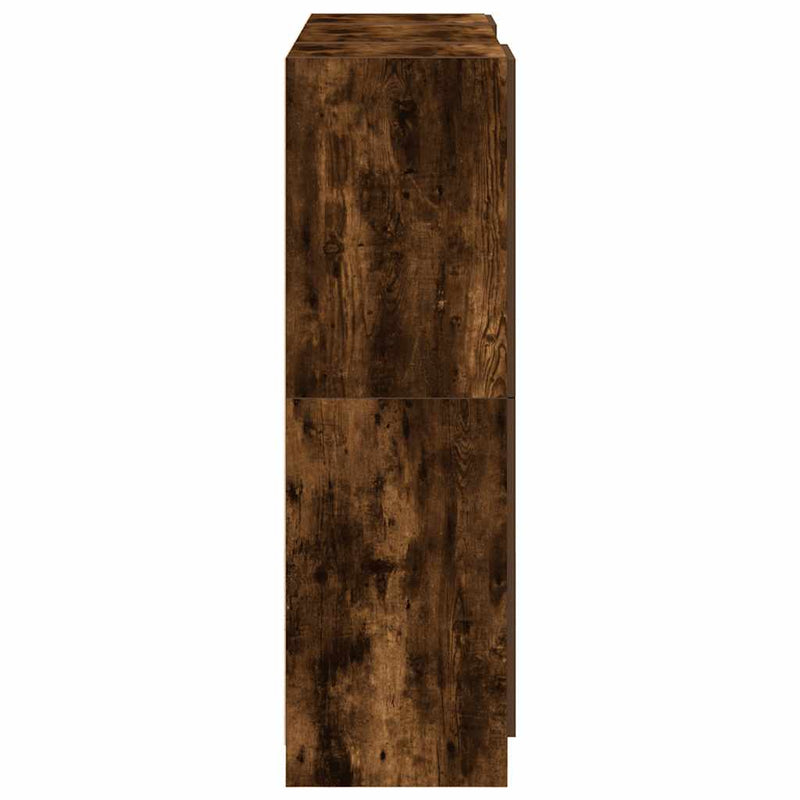 3-Delige Keukenkastenset Bewerkt Hout Kleurig