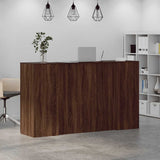 Receptiebalie 180X50X103,5 Cm Bewerkt Hout