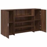 Receptiebalie 180X50X103,5 Cm Bewerkt Hout