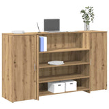 Receptiebalie 180X50X103,5 Cm Bewerkt Hout
