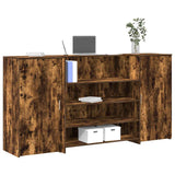 Receptiebalie 180X50X103,5 Cm Bewerkt Hout
