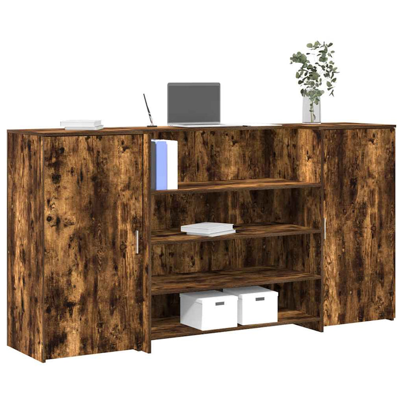 Receptiebalie 180X50X103,5 Cm Bewerkt Hout