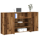 Receptiebalie 180X50X103,5 Cm Bewerkt Hout