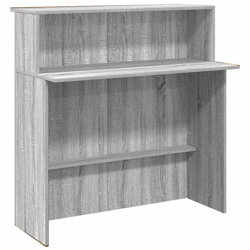 Receptiebalie 180X50X103,5 Cm Bewerkt Hout Eiken