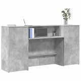 Receptiebalie 180X50X103,5 Cm Bewerkt Hout Eiken