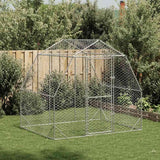 Kippenren 2,5X6X2,25 M Gegalvaniseerd Staal
