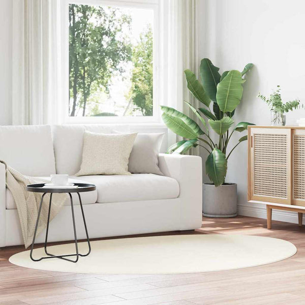 Tapijt Huarte Polyester Crème