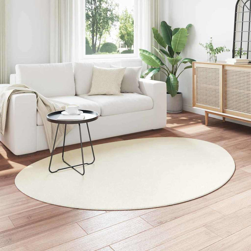 Tapijt Huarte Polyester Crème