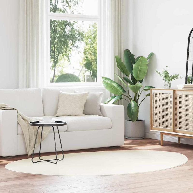Tapijt Huarte Polyester Crème