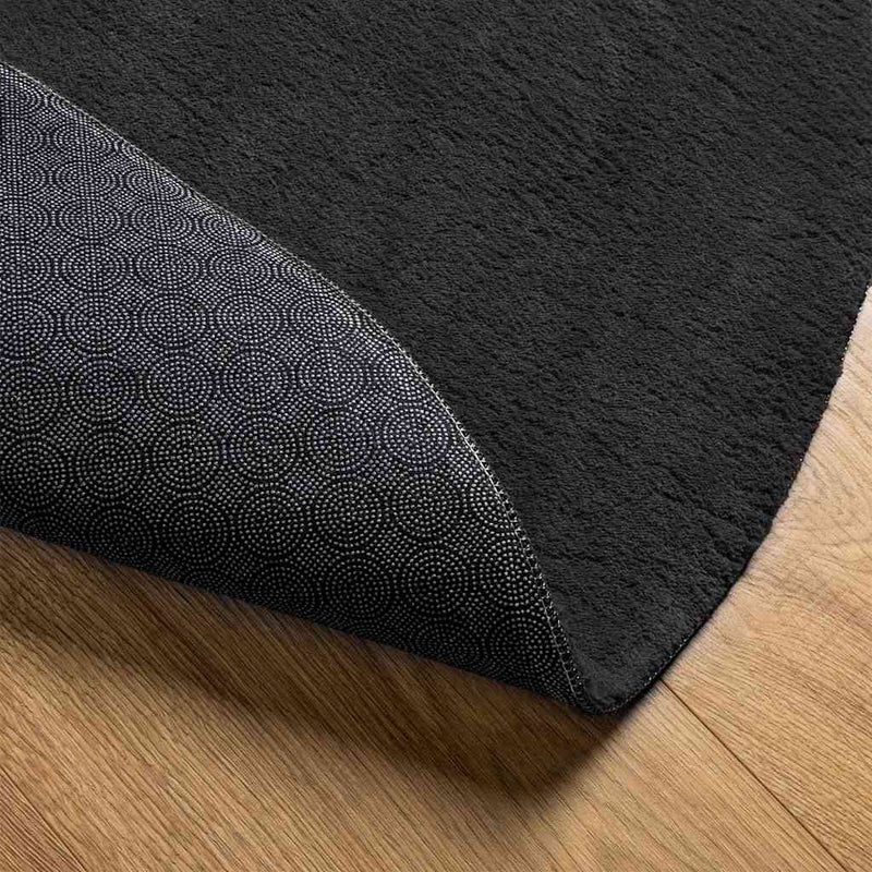 Tapijt Huarte Polyester Zwart