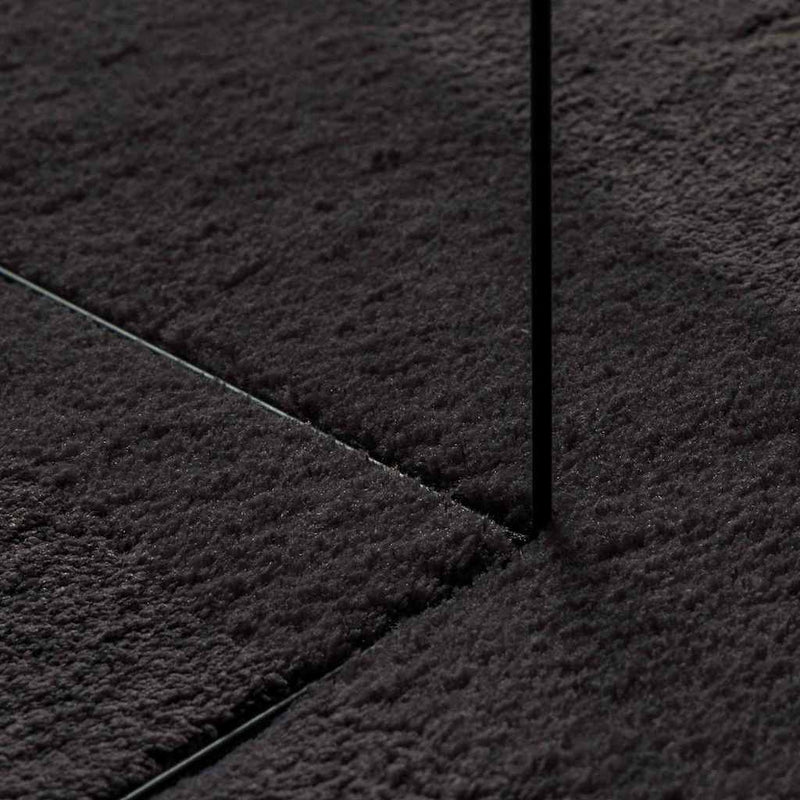 Tapijt Huarte Polyester Zwart