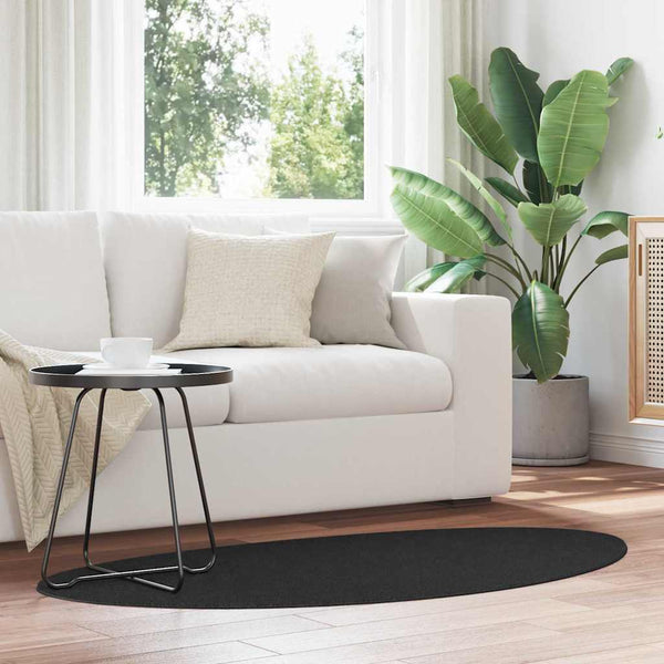 Tapijt Huarte Polyester Zwart