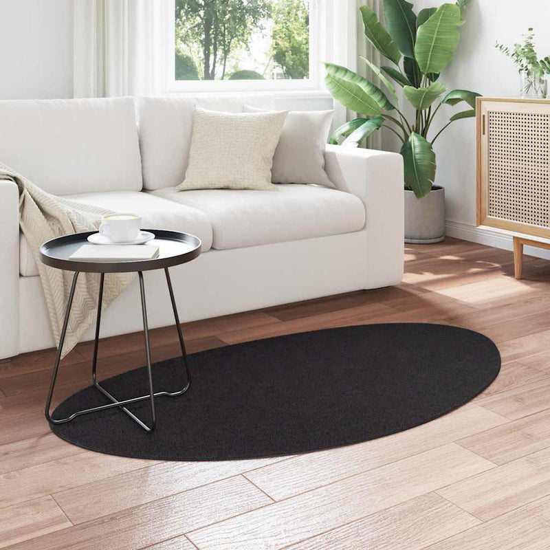 Tapijt Huarte Polyester Zwart