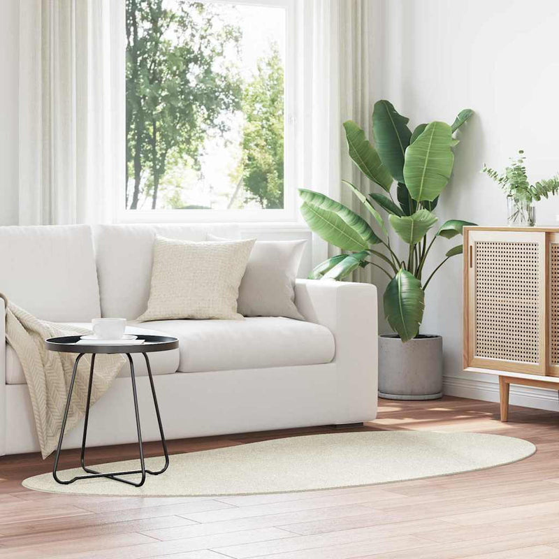 Tapijt Huarte Polyester Crème