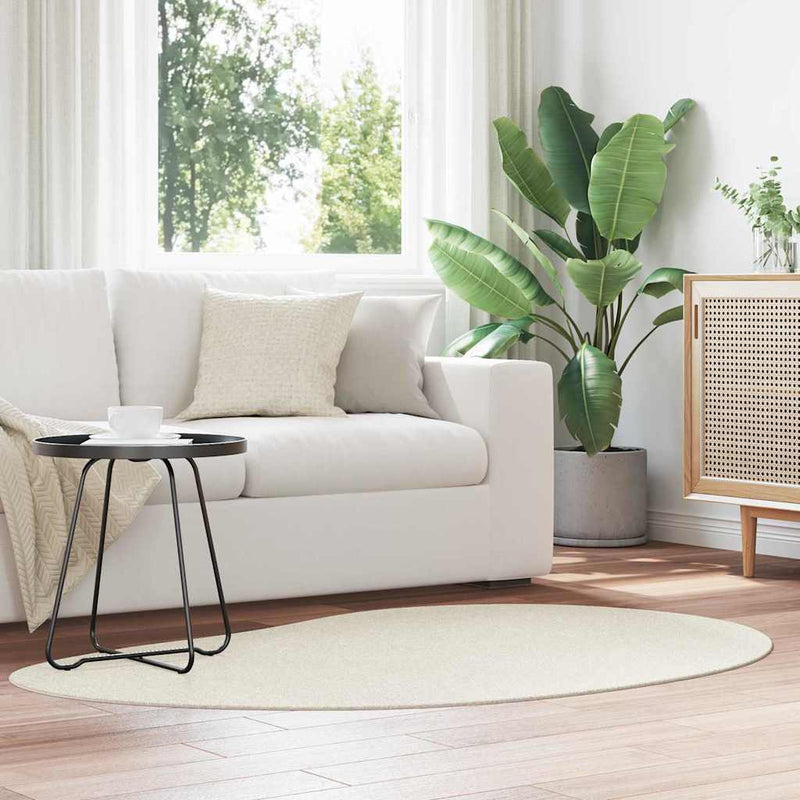 Tapijt Huarte Polyester Crème