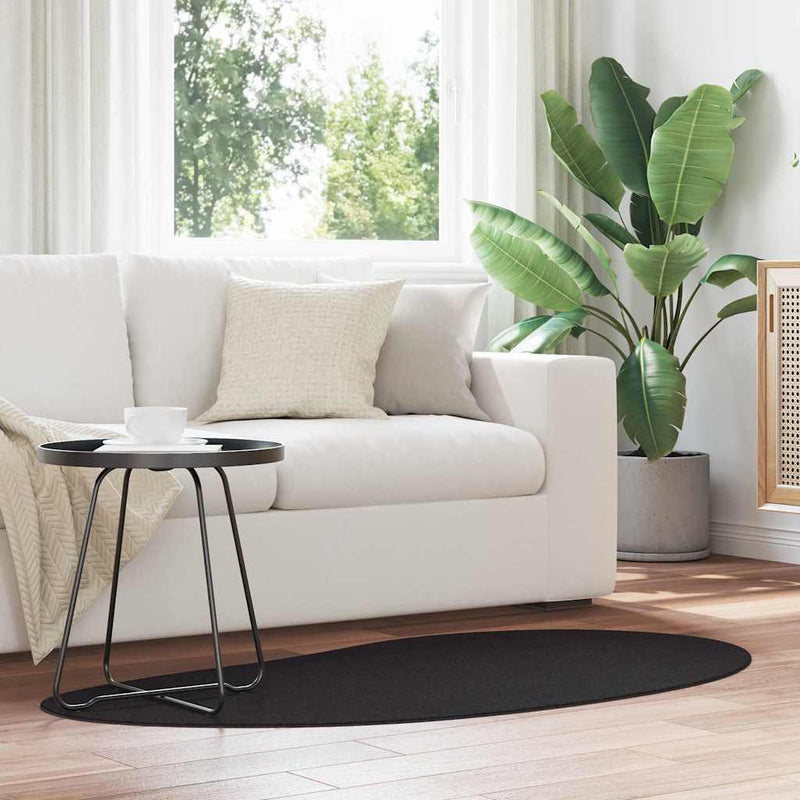 Tapijt Huarte Polyester Zwart