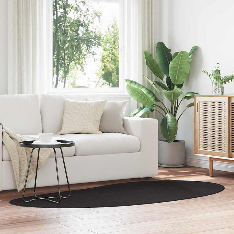 Tapijt Huarte Polyester Zwart