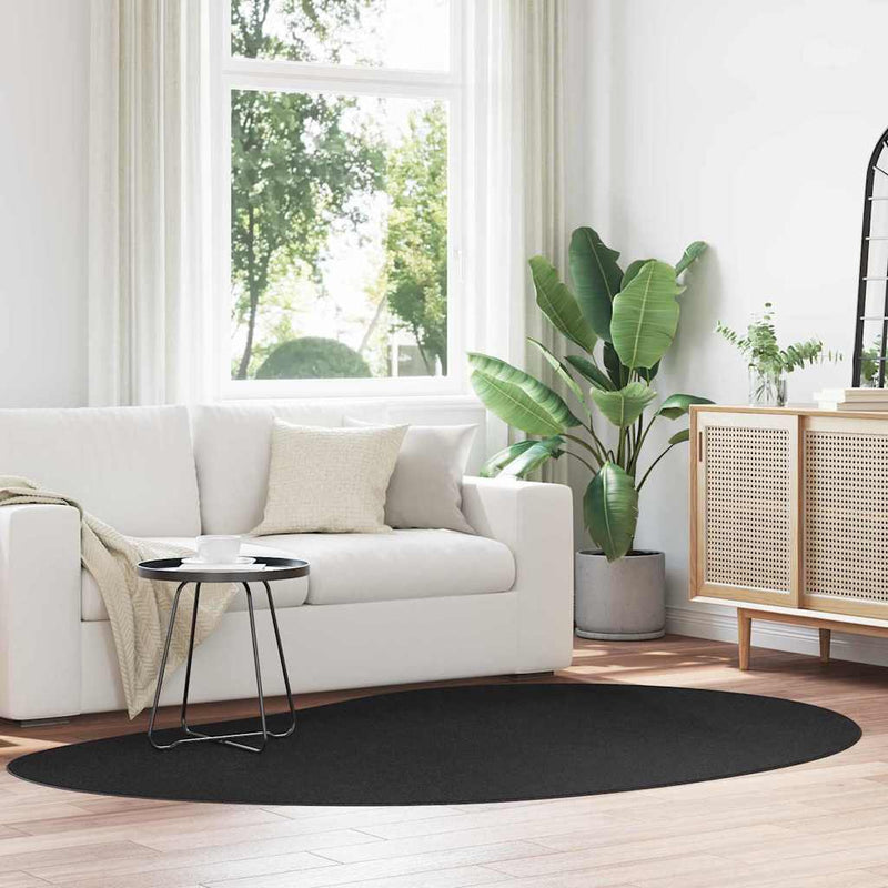 Tapijt Huarte Polyester Zwart