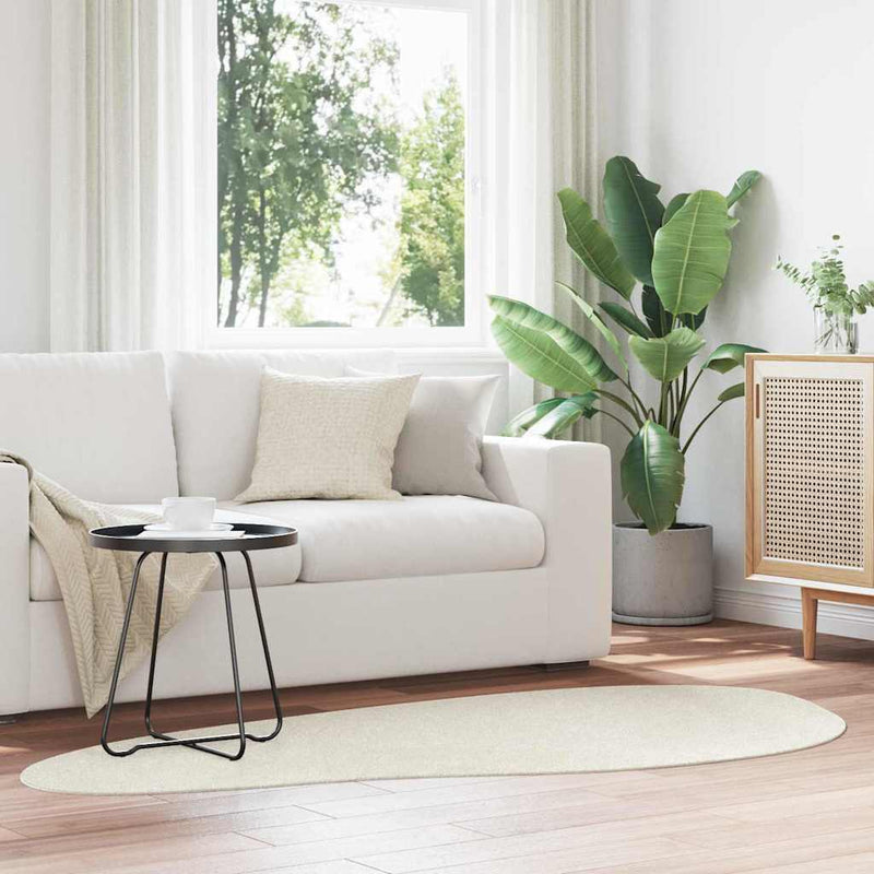 Tapijt Huarte Polyester Crème