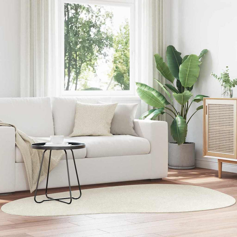 Tapijt Huarte Polyester Crème