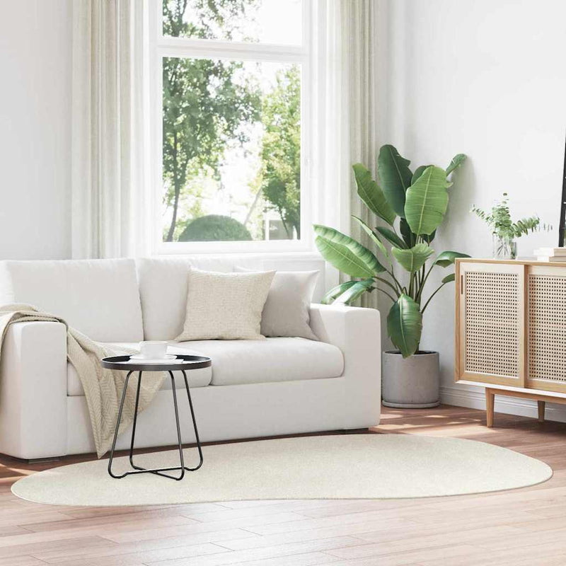 Tapijt Huarte Polyester Crème