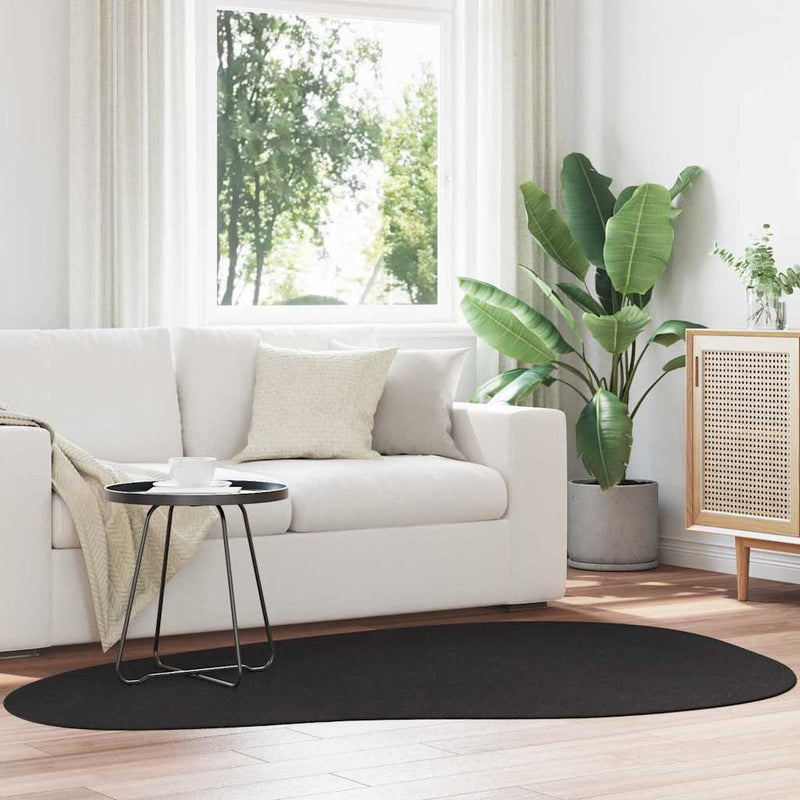 Tapijt Huarte Polyester Zwart