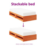 Bedbank Zonder Matras Massief Grenenhout