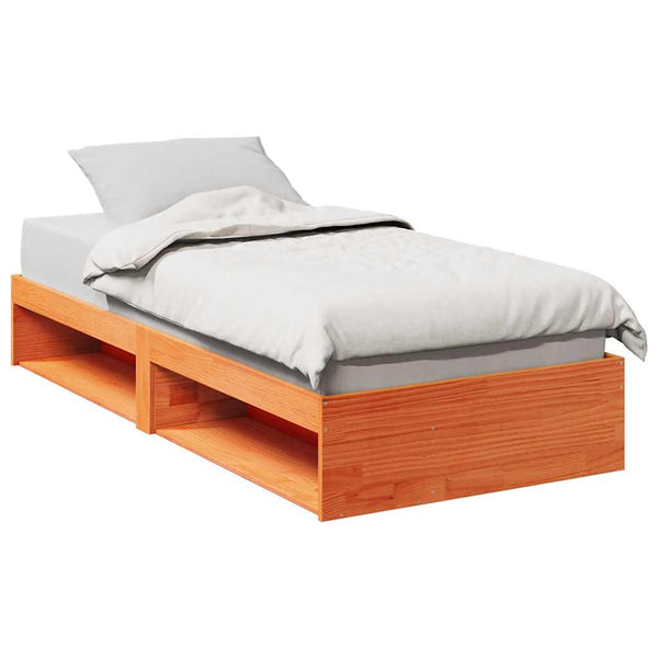 Bedbank Zonder Matras Massief Grenenhout